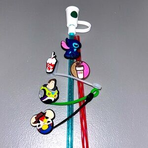 Straw charm and topper bundle